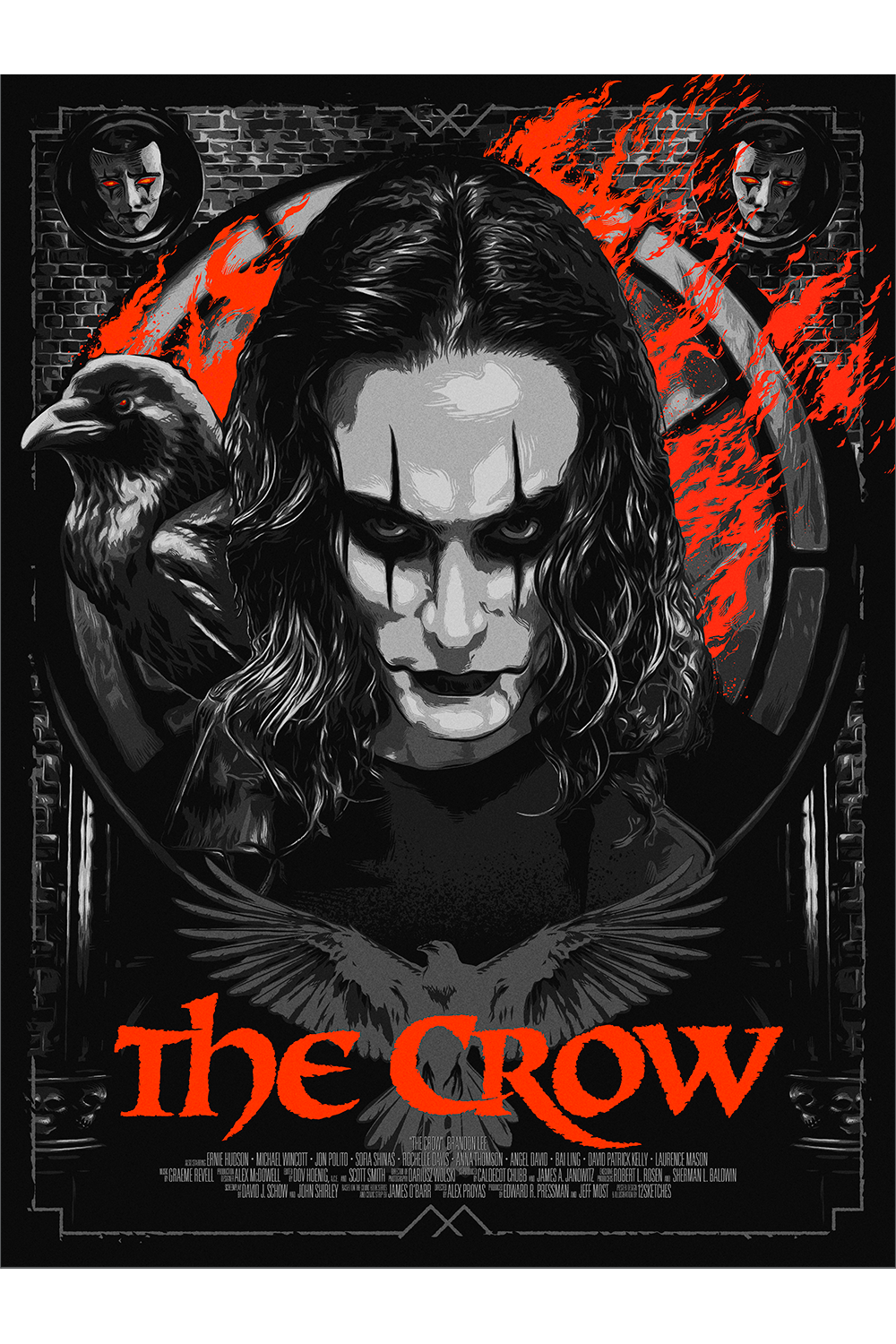 "It Can't Rain All The Time" Devil's Night Variant by 12sketches