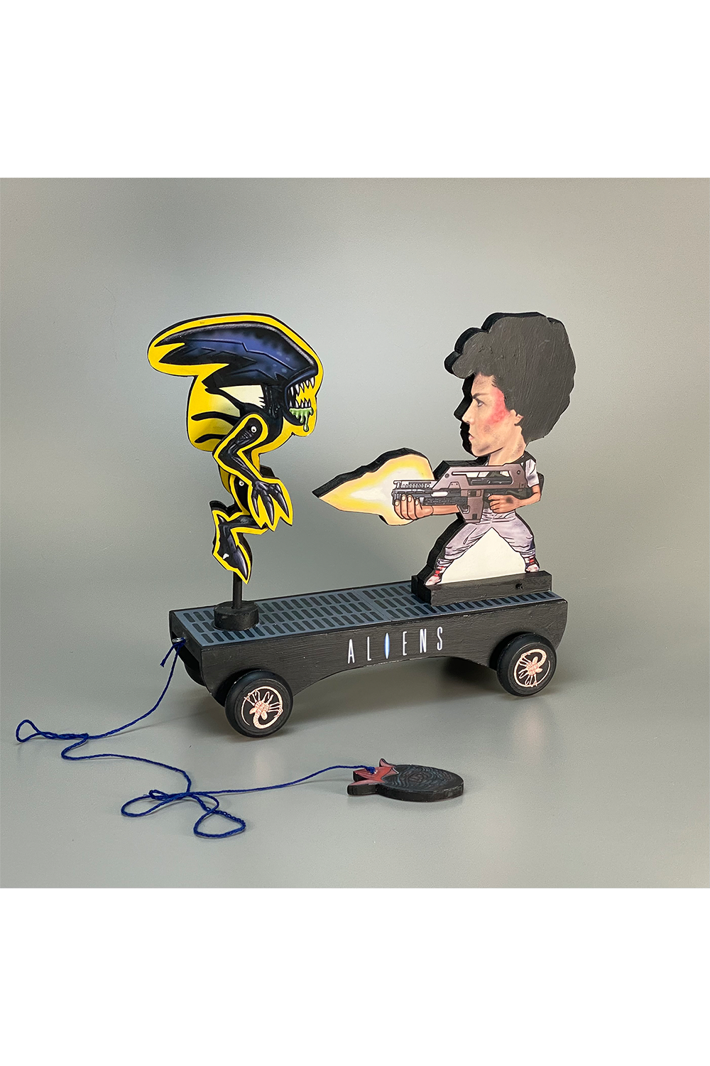 13. "Alien & Ripley" Toy by Steve Casino