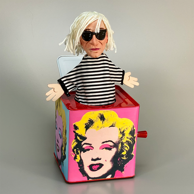 15. "Pop Goes The Warhol" Marilyn Edition Toy by Steve Casino