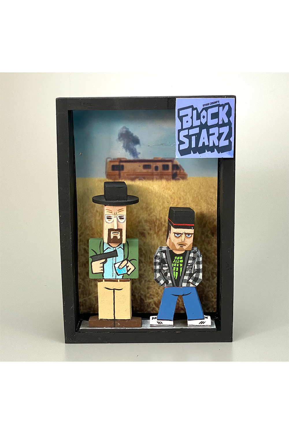 17. "Breaking Bad Block Starz" Toy by Steve Casino