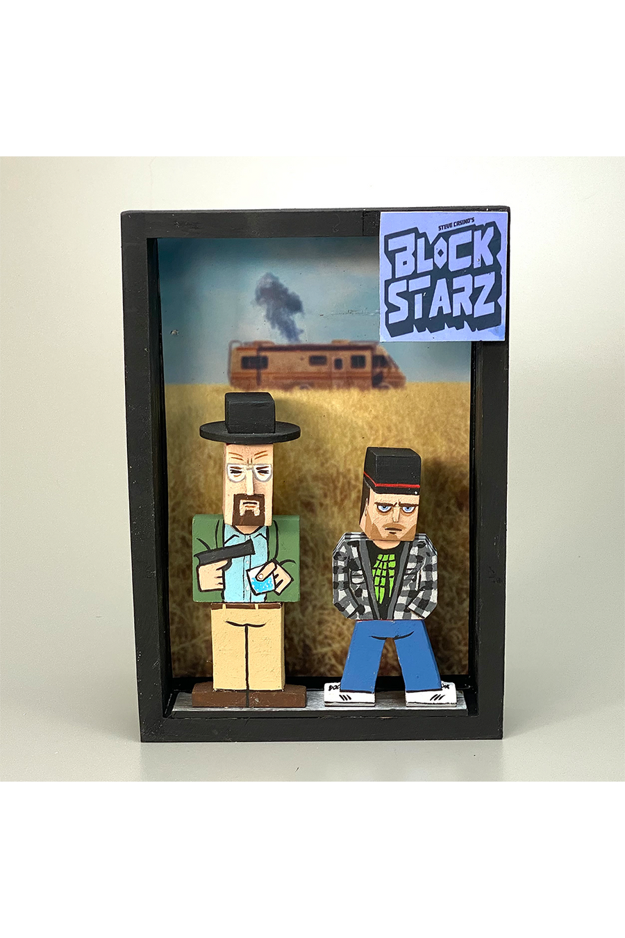17. "Breaking Bad Block Starz" Toy by Steve Casino
