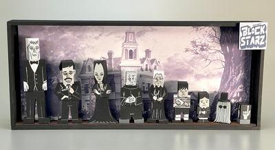 19. "Addams Family Block Starz" Toy by Steve Casino