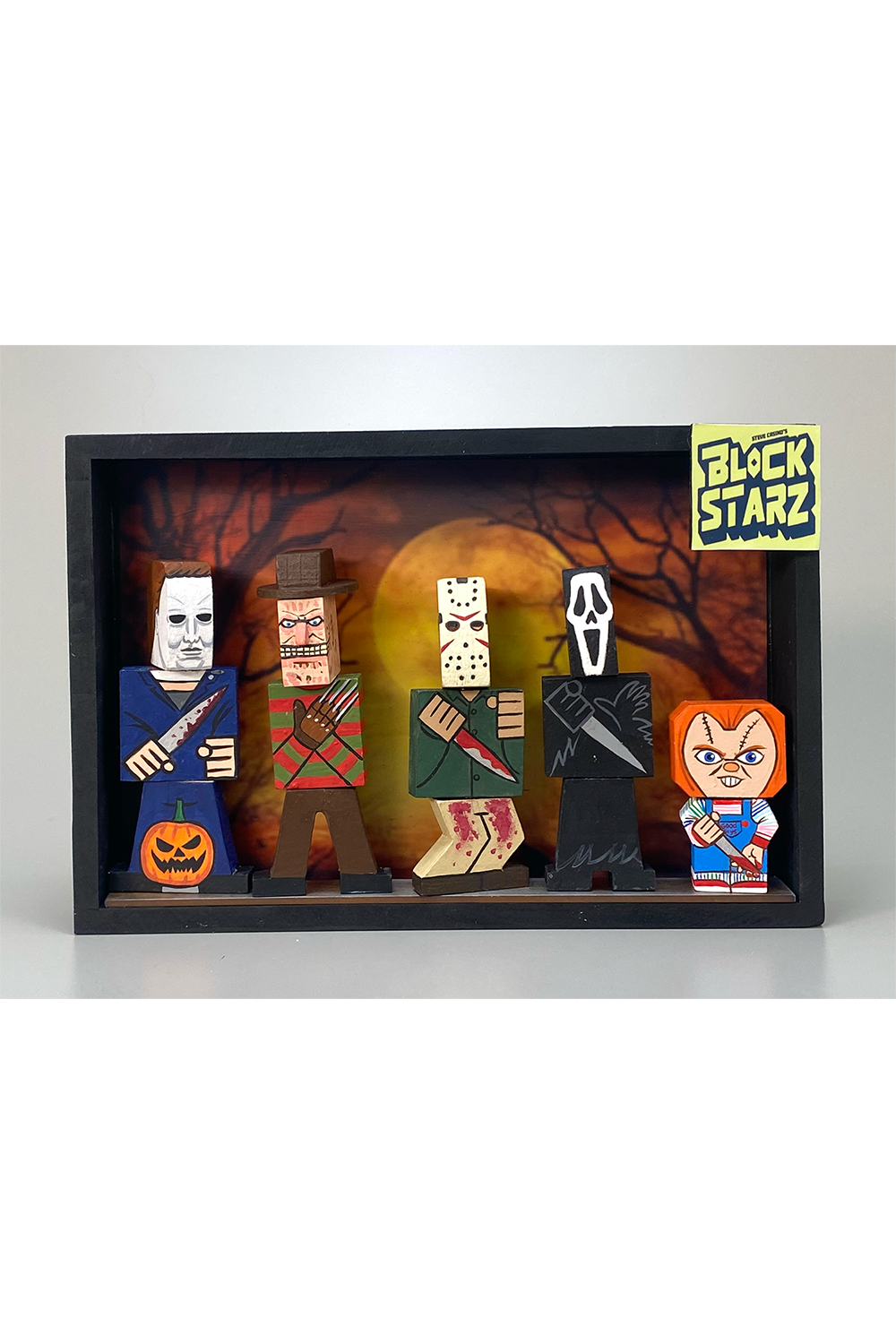 20. "Horror Icons Block Starz" Toy by Steve Casino