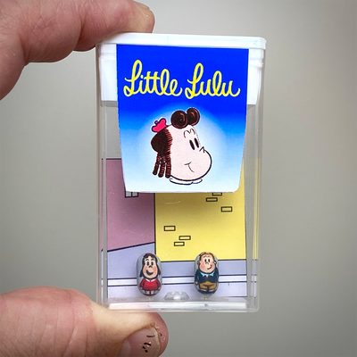 21. "Little Lulu & Tubby" Tic Tac Miniatures by Steve Casino