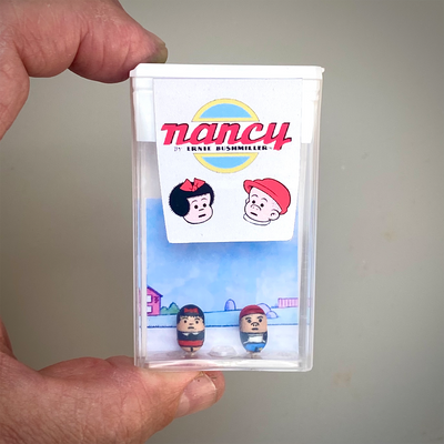 22. "Nancy & Sluggo" Tic Tac Miniatures by Steve Casino