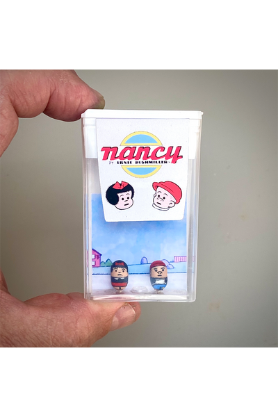 22. "Nancy & Sluggo" Tic Tac Miniatures by Steve Casino