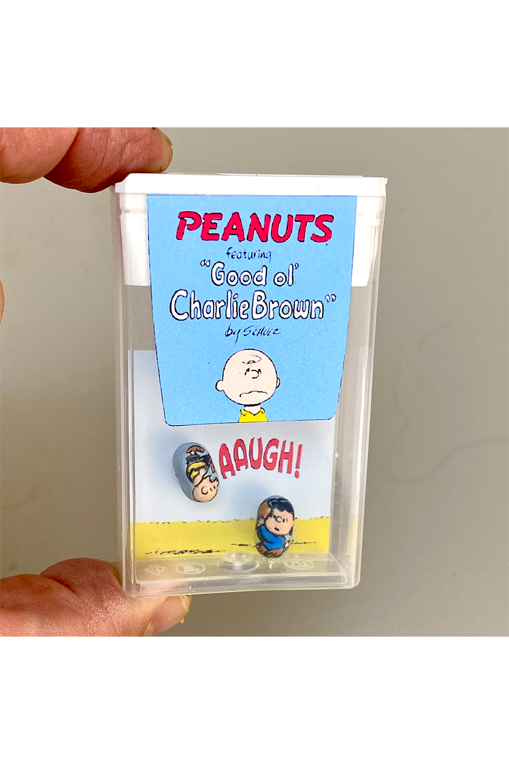 25. "Charlie Brown & Lucy" Tic Tac Miniatures by Steve Casino
