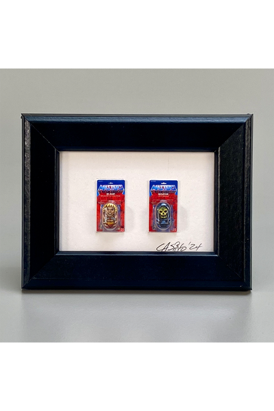 26. "He-Man & Skeletor" Tic Tac Miniatures by Steve Casino