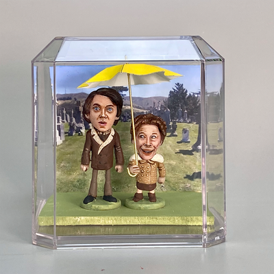 29. "Harold & Maude" Peanut Art by Steve Casino