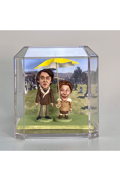 29. "Harold & Maude" Peanut Art by Steve Casino