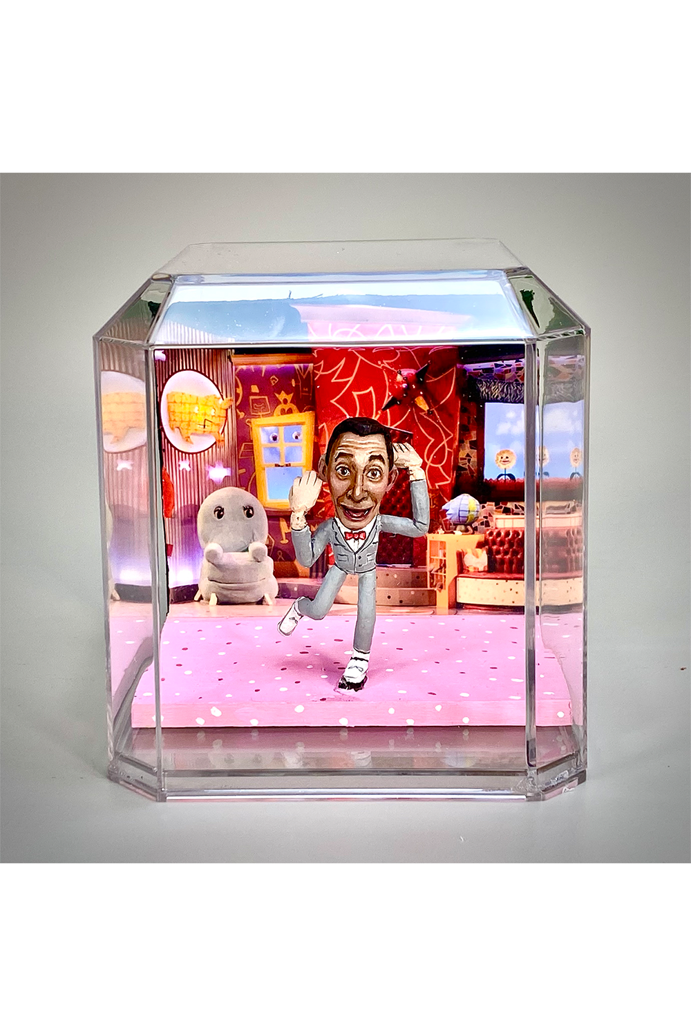 32. "Pee Wee Herman" Peanut Art by Steve Casino