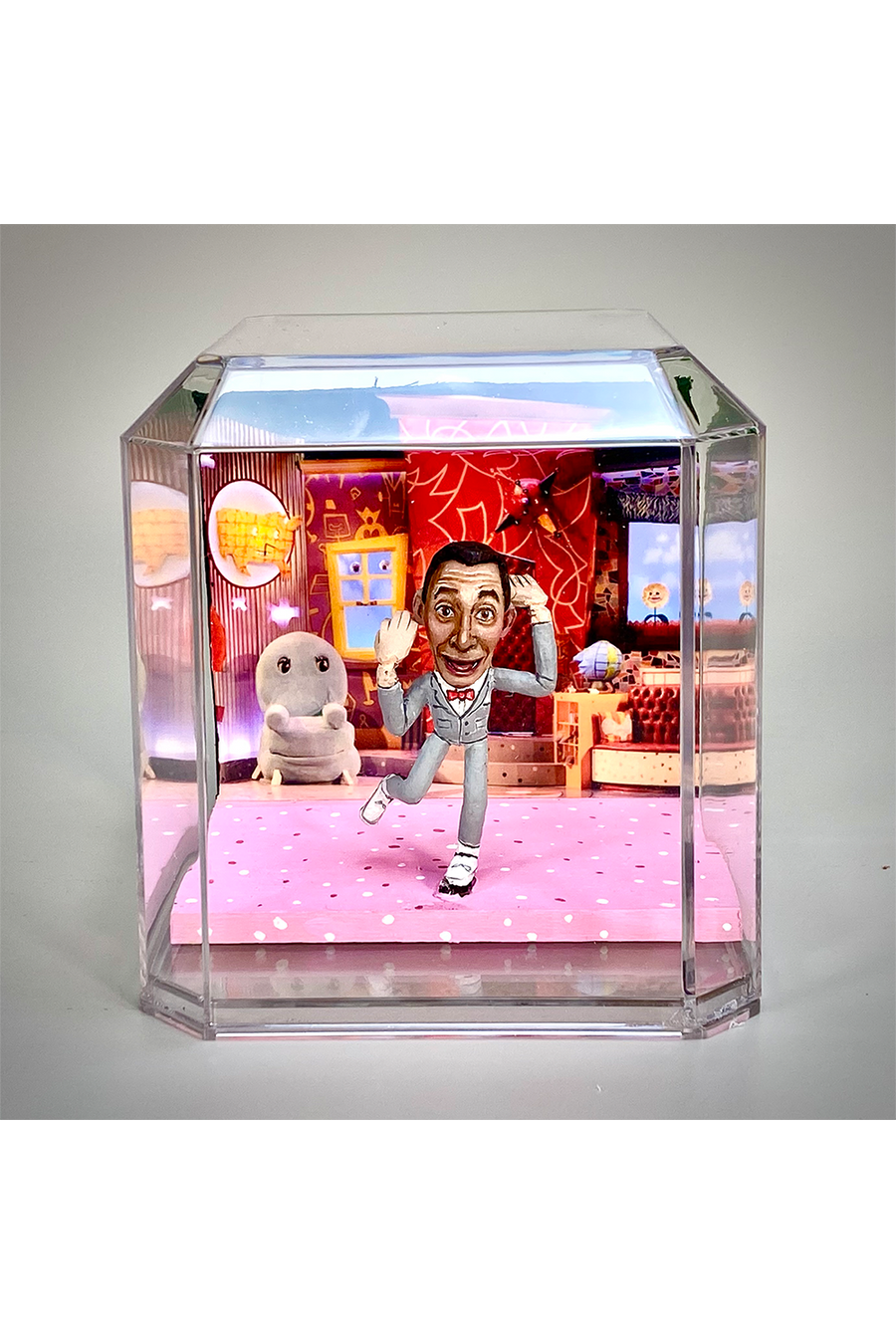 32. "Pee Wee Herman" Peanut Art by Steve Casino