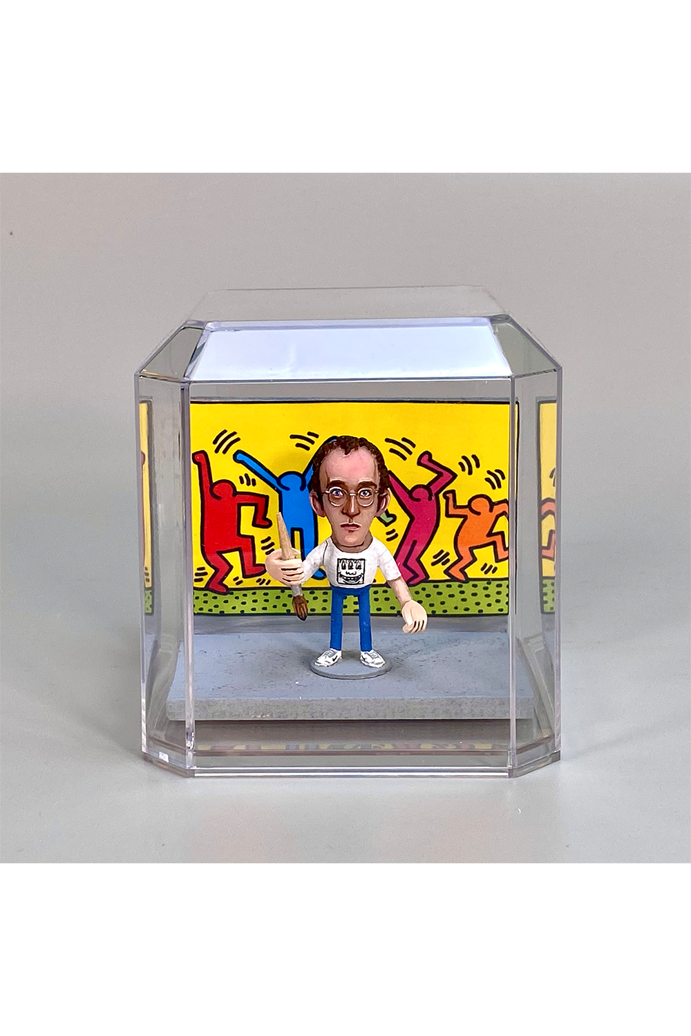 33. "Keith Haring" Peanut Art by Steve Casino