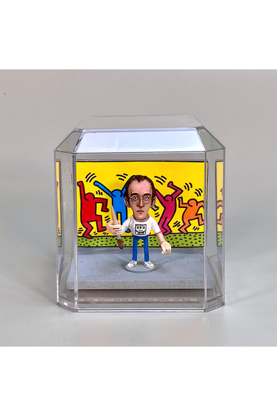 33. "Keith Haring" Peanut Art by Steve Casino