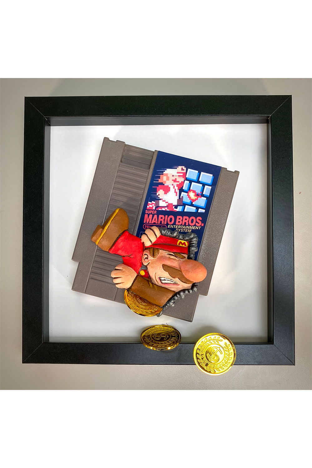 36. "Super Mario Bros." Cartridge by Steve Casino