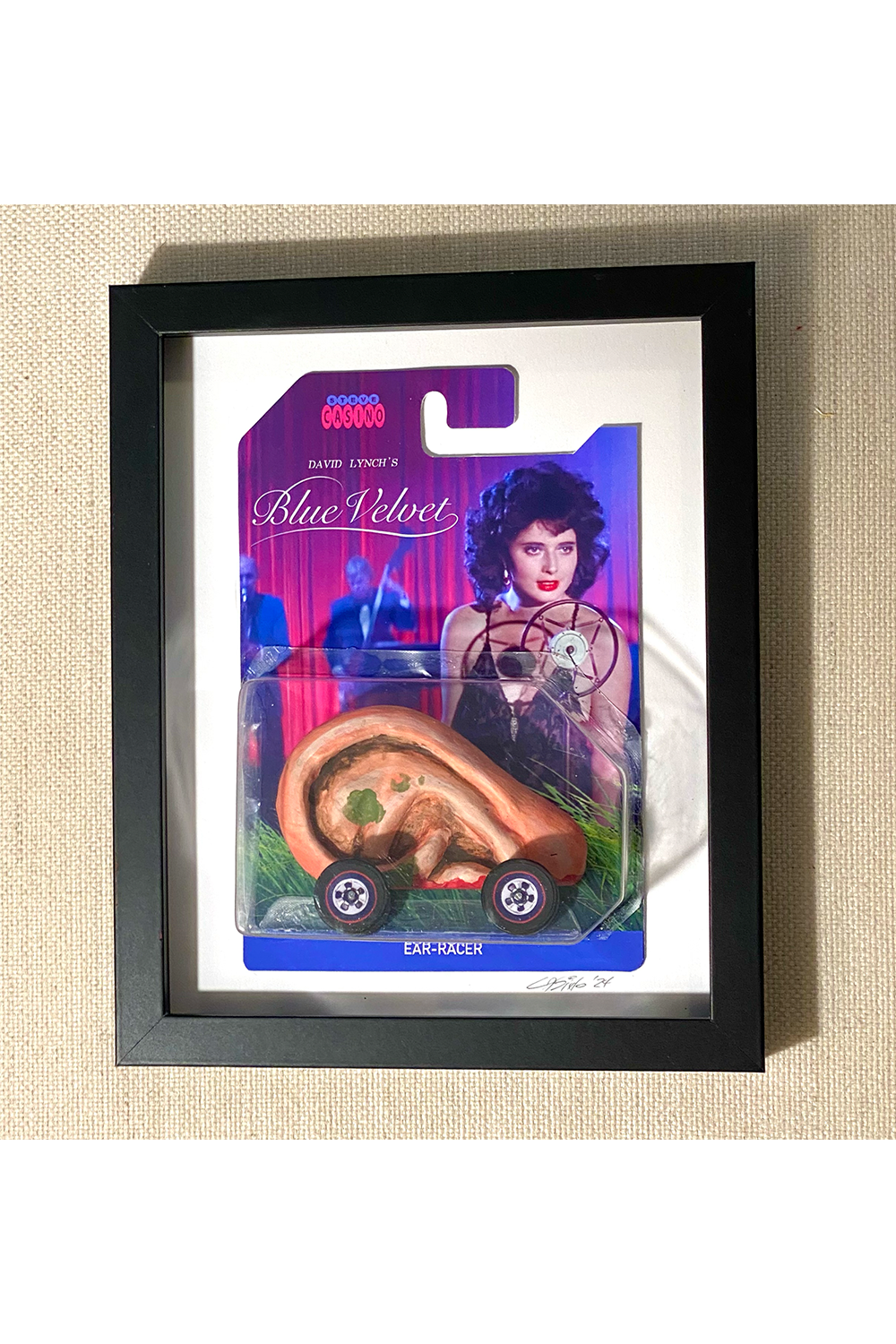 39. "Blue Velvet Ear Racer" by Steve Casino