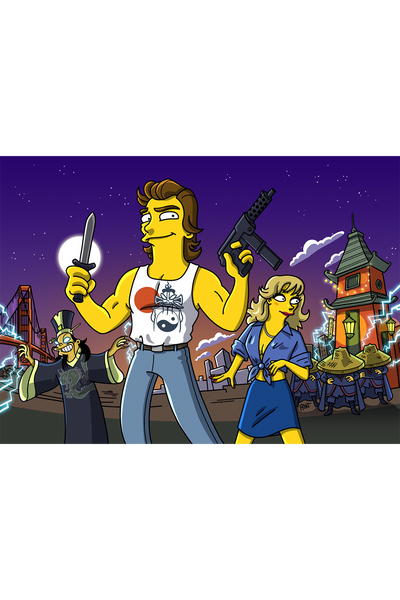 "Little China Simpsonized" by ADN