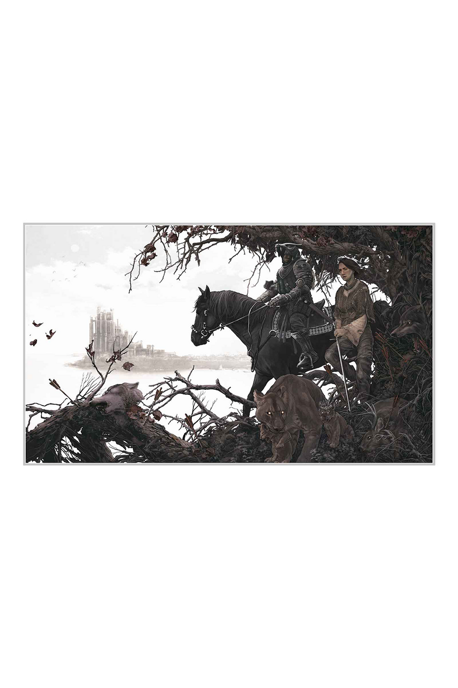 "The Hound and the Wolf" by AJ Frena