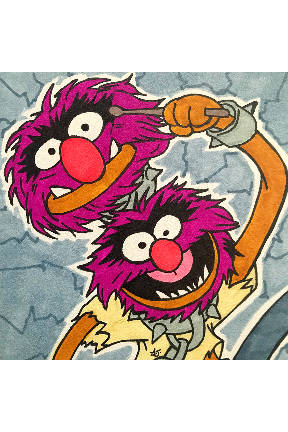 "The Cheerful Musician" by Alex Zhludov