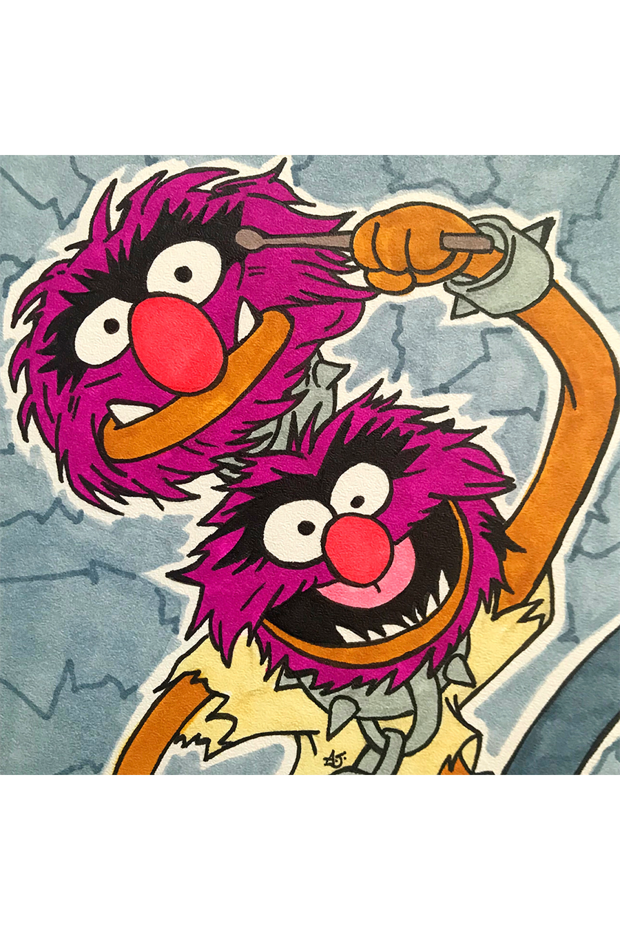 "The Cheerful Musician" by Alex Zhludov