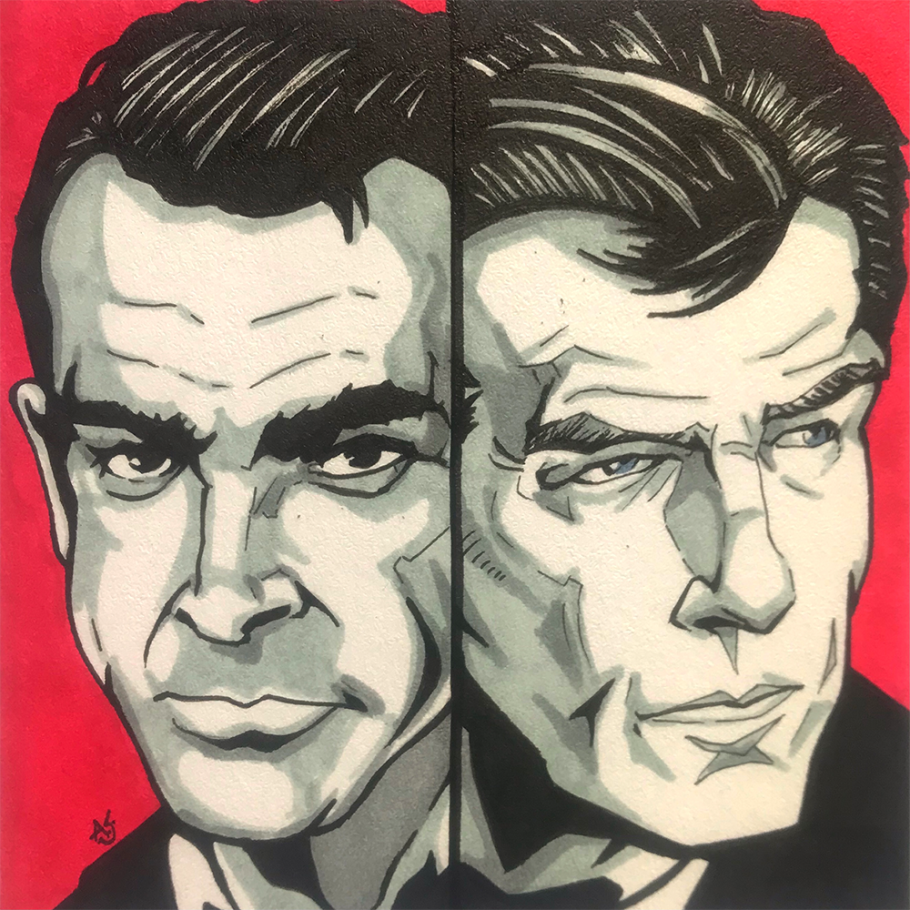 "Two Faces of a Favorite Hero" by Alex Zhludov