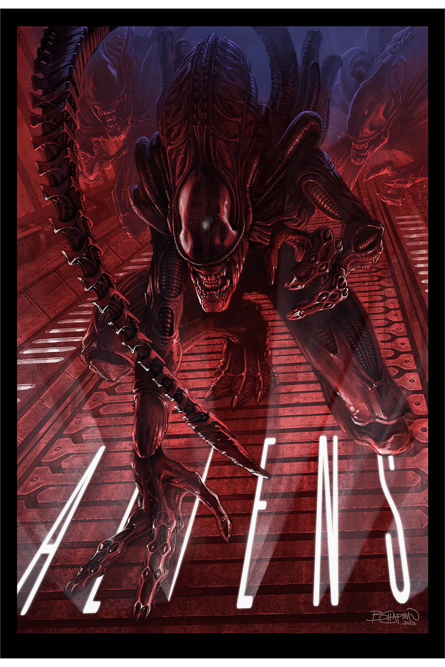 "Aliens Warrior" by Barret Chapman