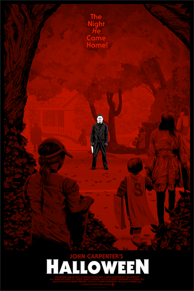 "Halloween" Blood Red Variant by Chris Koehler