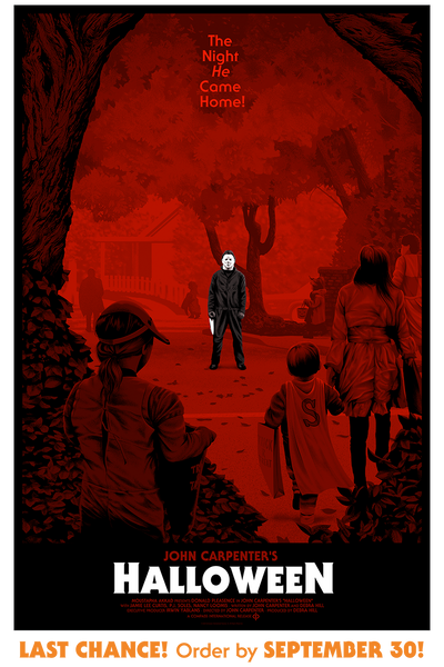 "Halloween" Blood Red Variant by Chris Koehler