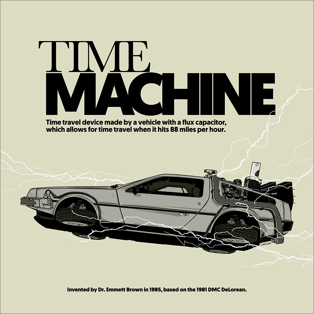 "TIME MACHINE" by CRANIO DSGN