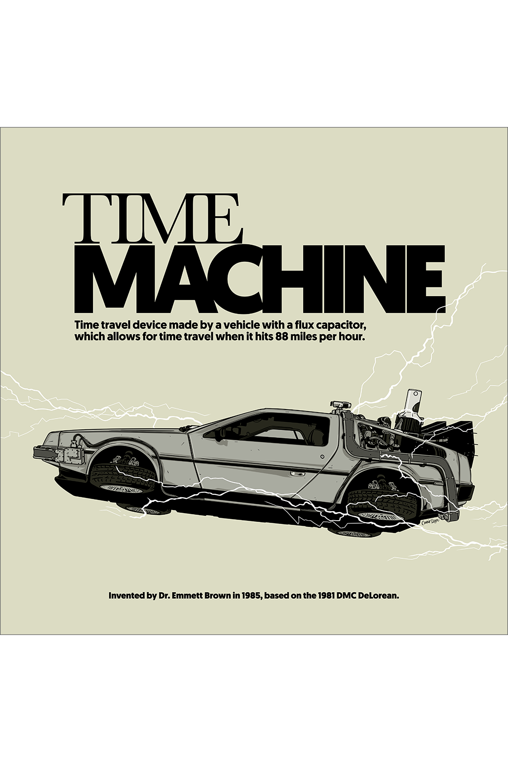 "TIME MACHINE" by CRANIO DSGN