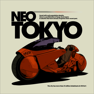 "NEO TOKYO BIKE" by CRANIO DSGN