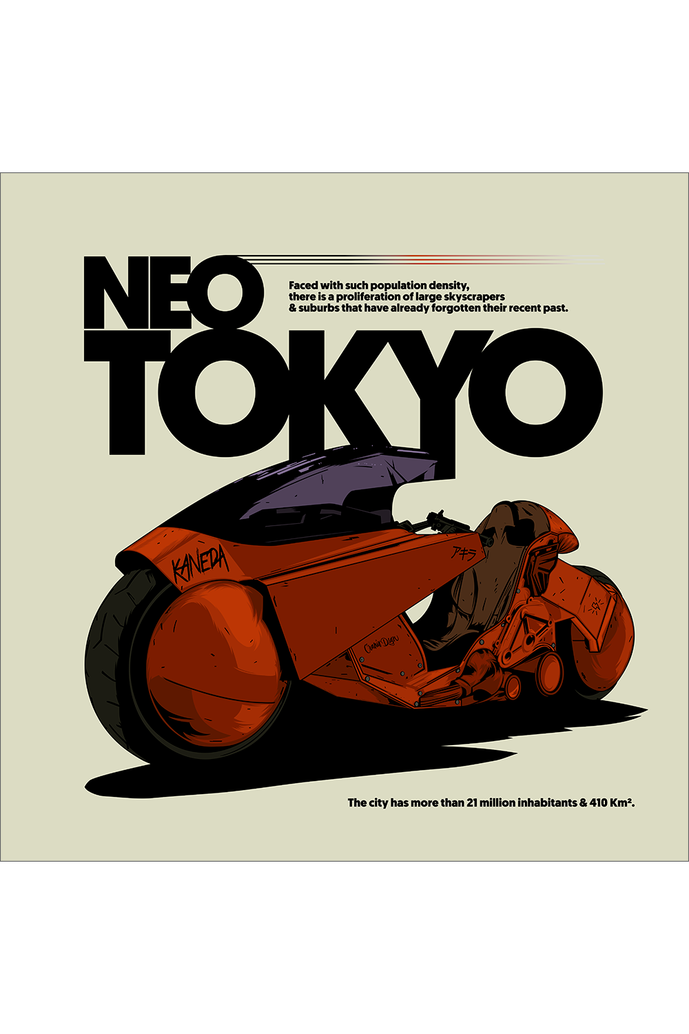 "NEO TOKYO BIKE" by CRANIO DSGN