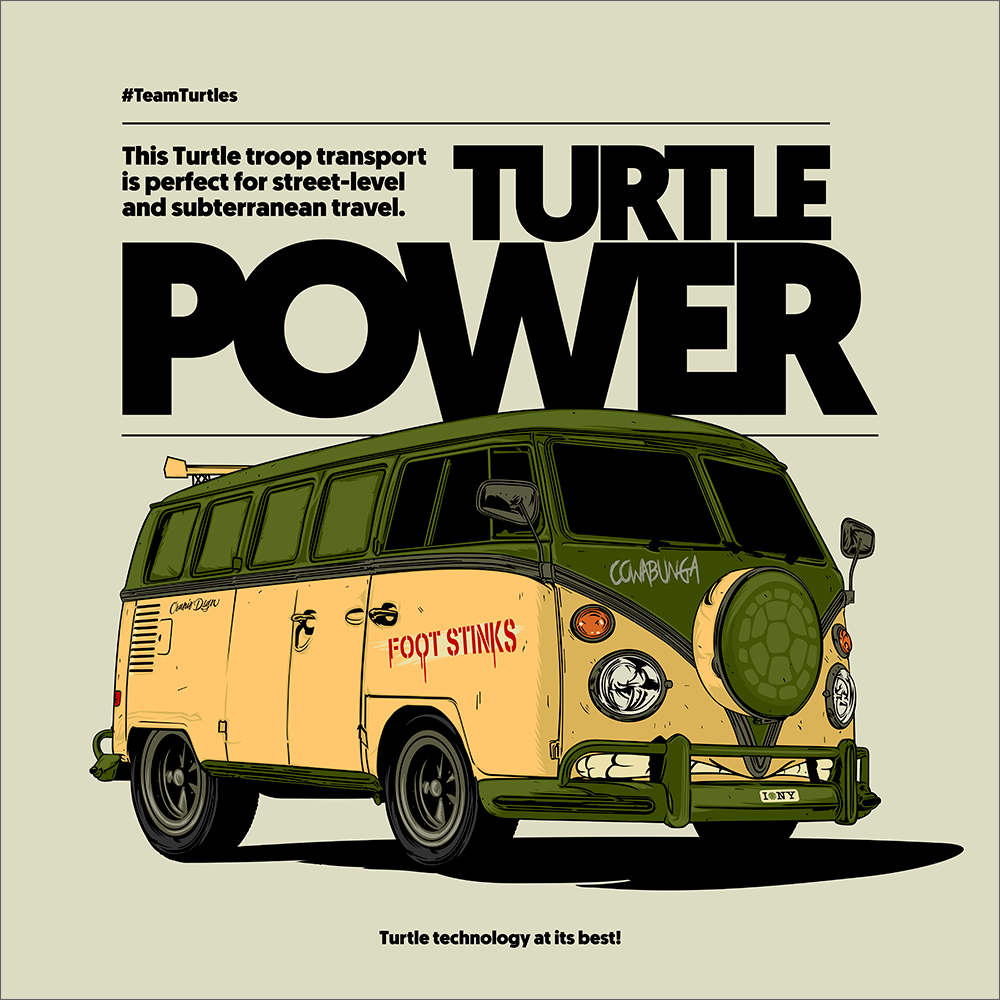 "SEWER WAGON" by CRANIO DSGN