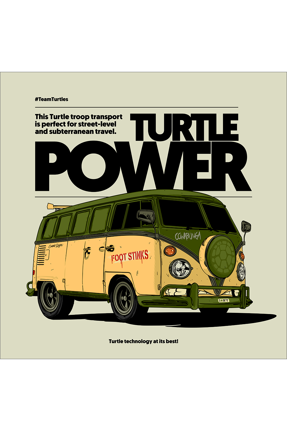 "SEWER WAGON" by CRANIO DSGN