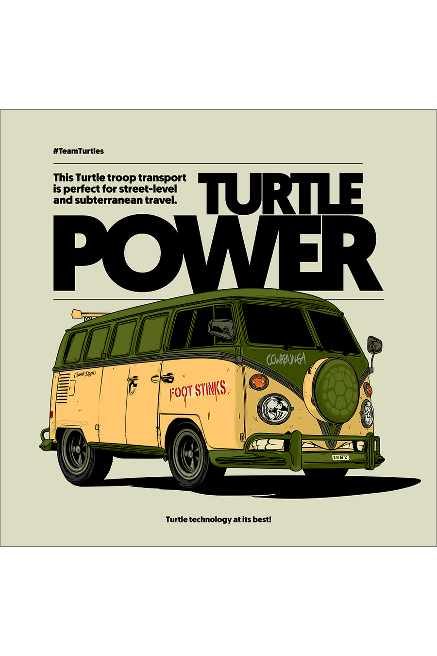 "SEWER WAGON" by CRANIO DSGN