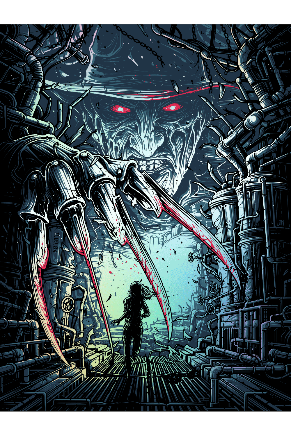 "One, Two, Freddy's Coming For You" Foil Variant by Dan Mumford