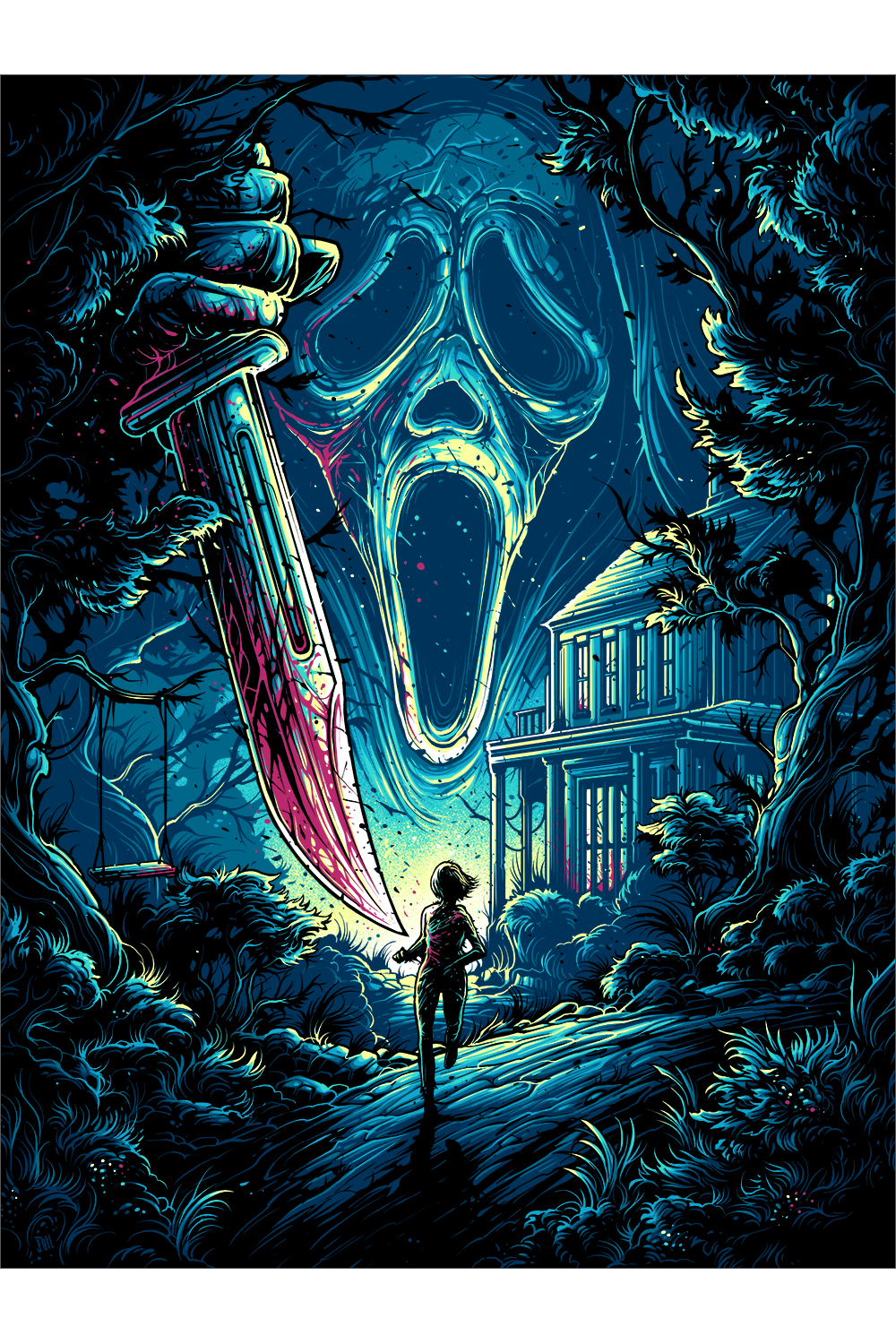 "Do You Like Scary Movies" by Dan Mumford