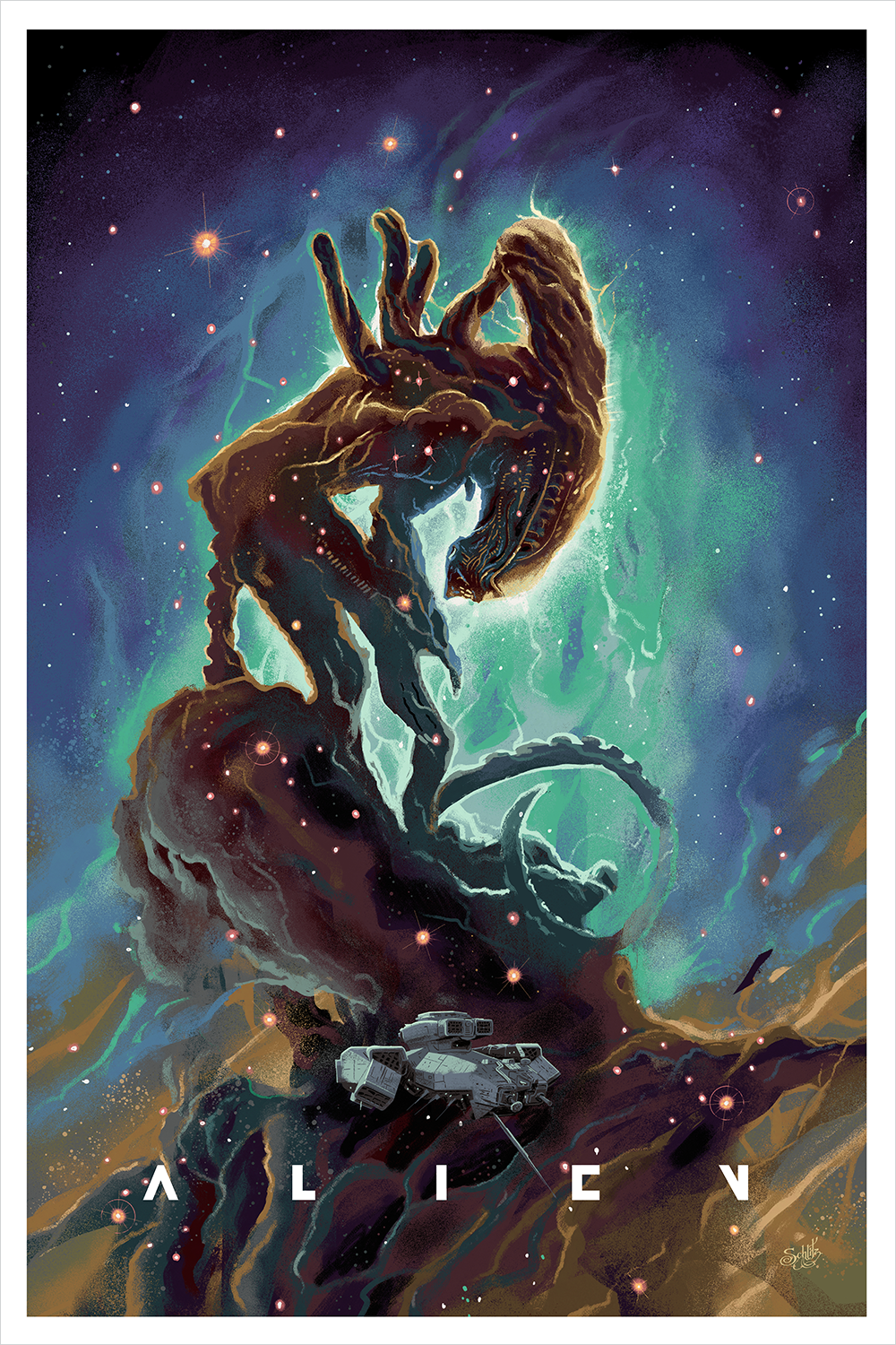 "In Space No One Can Hear You Scream" by Danny Schlitz