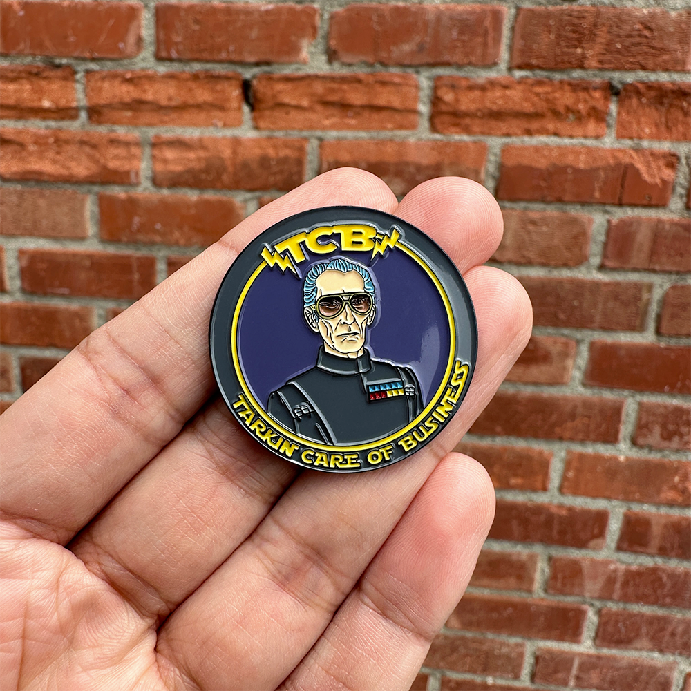 "Tarkin" Pin by Hellraiser Designs