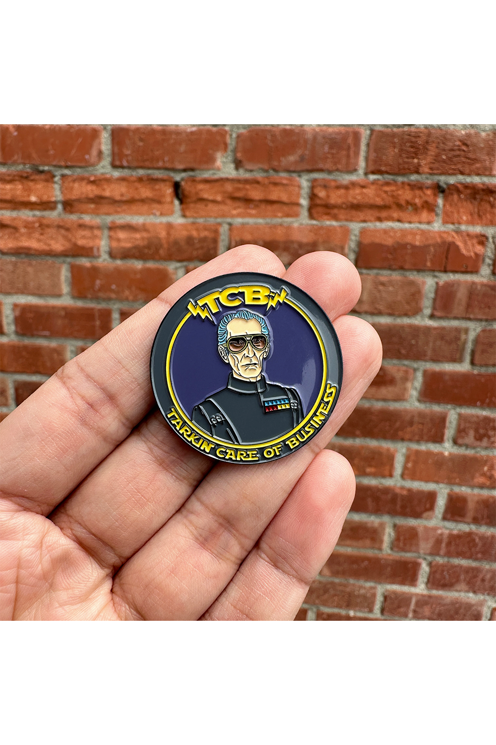 "Tarkin" Pin by Hellraiser Designs