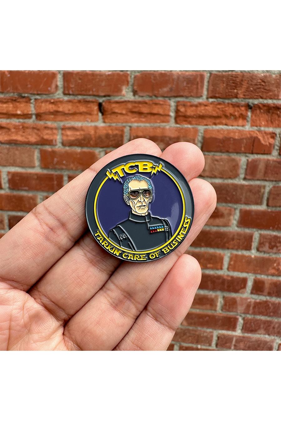 "Tarkin" Pin by Hellraiser Designs