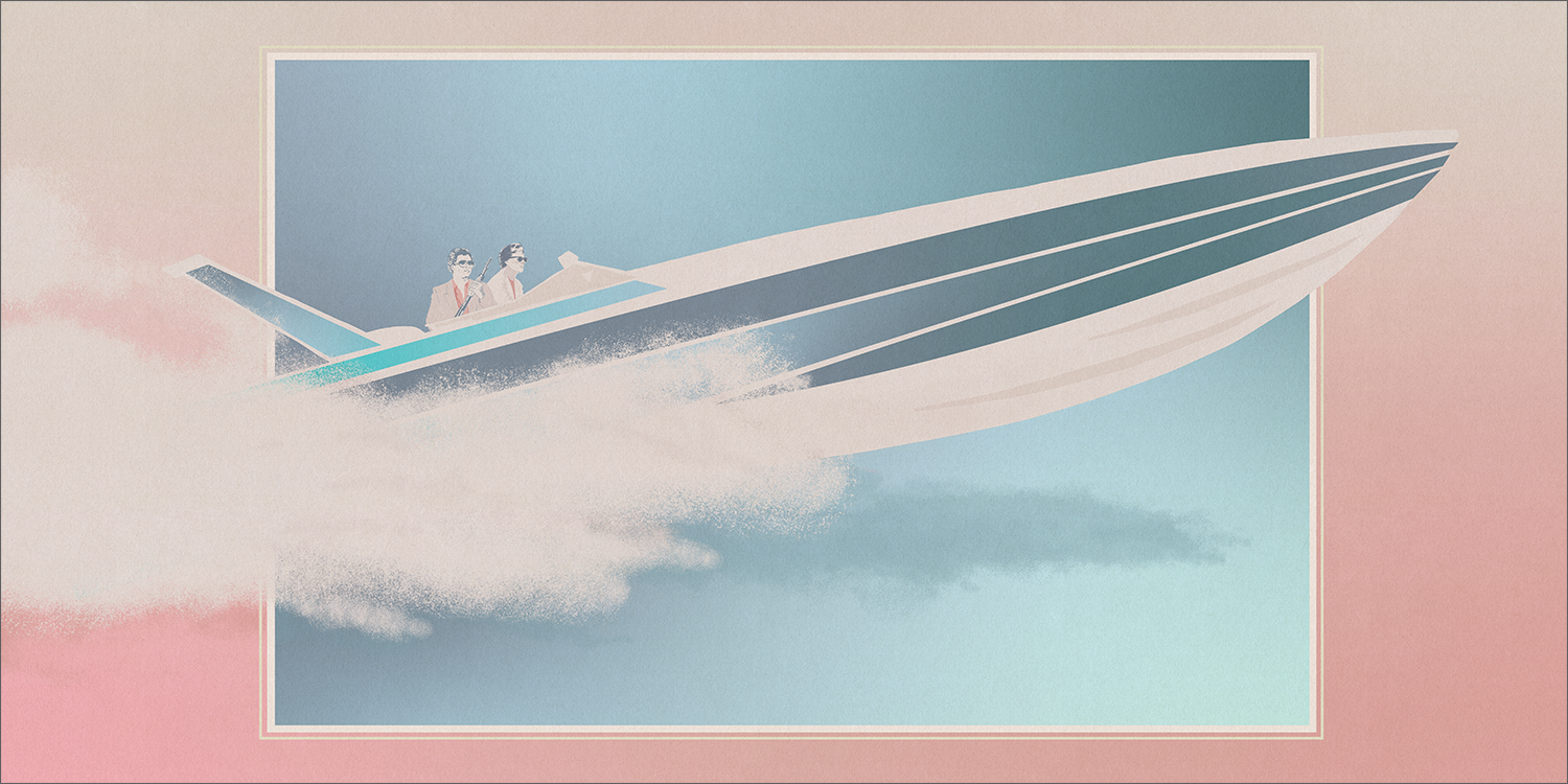 "Property of Miami-Dade County: 1986 Wellcraft SCARAB 38' KV" by Hey! Roger