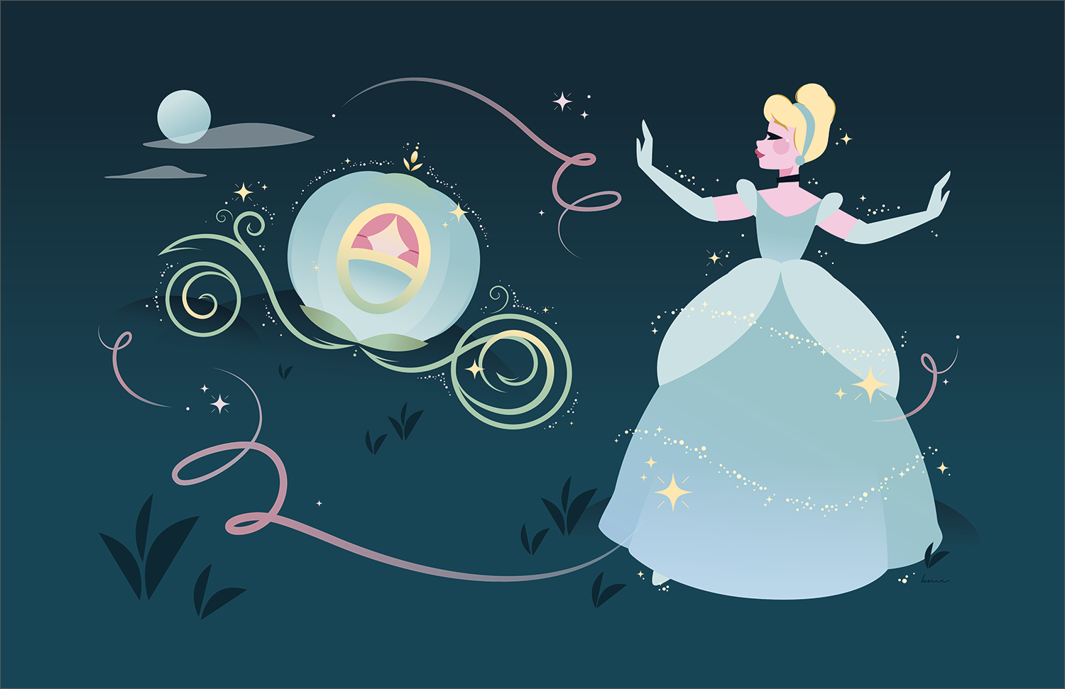 "Bibbidi Bobbidi Boo" by Kelly McMahon