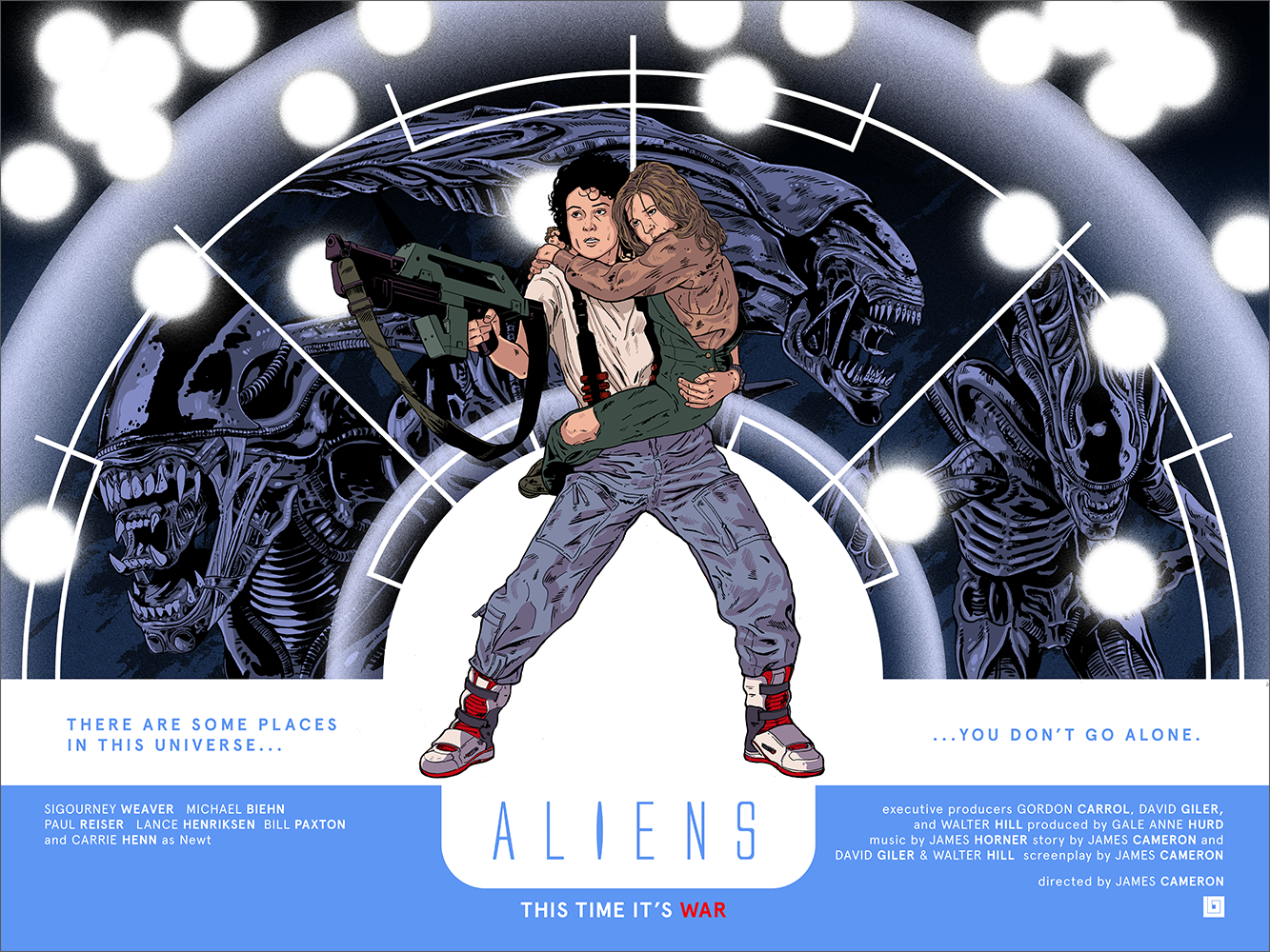 "There are Some Places in this Universe you don't go Alone" by Laurie Greasley