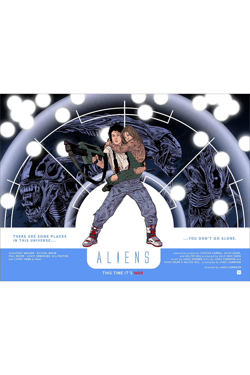 "There are Some Places in this Universe you don't go Alone" by Laurie Greasley