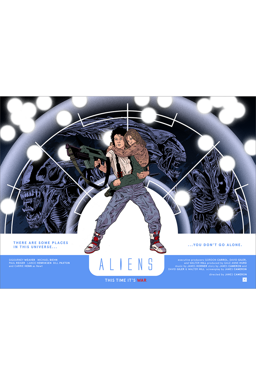 "There are Some Places in this Universe you don't go Alone" by Laurie Greasley