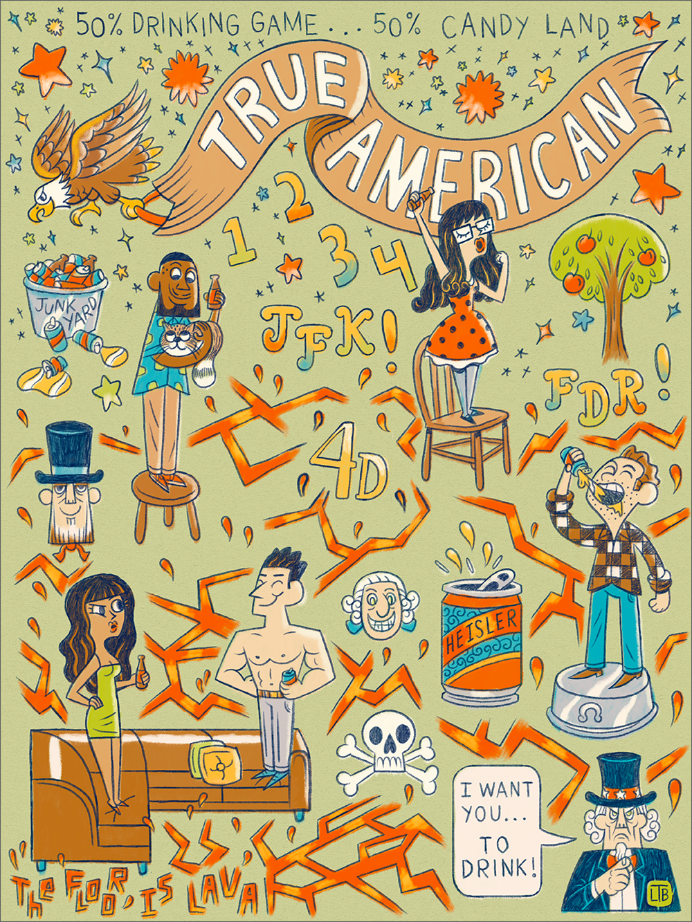 "True American" by Luke T Benson