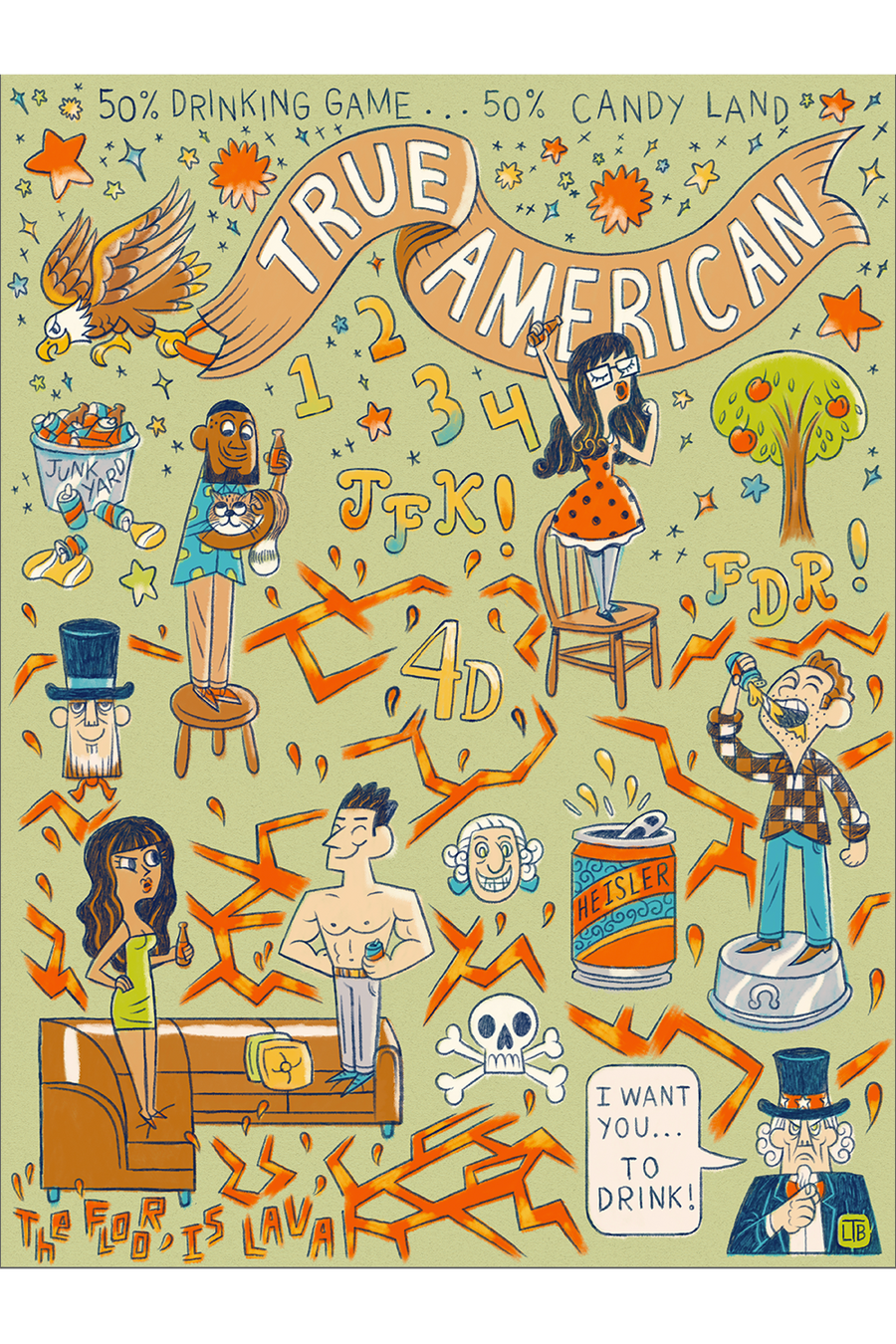 "True American" by Luke T Benson