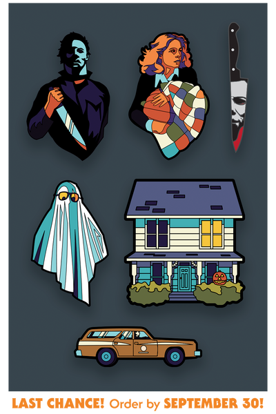 "Halloween 45" 6 Pin Set by Danny Haas & Rhys Cooper