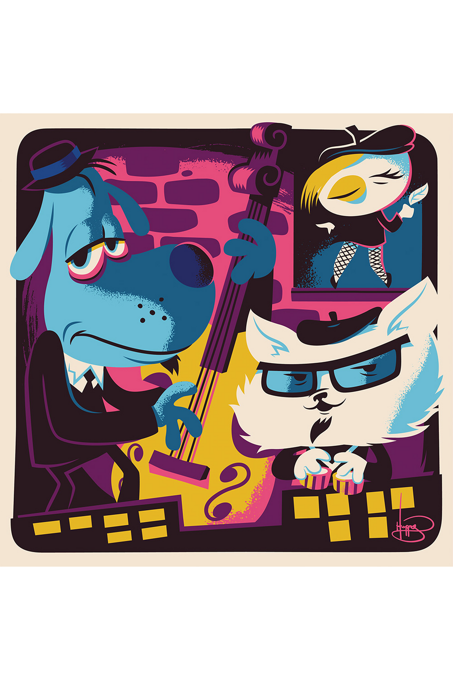 "Hippest Band in Puppet Land" by Adam Hoppus